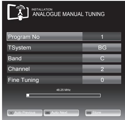 GRUNDIG 42VLE9481SL - Tuning the television channels by entering the channel numbers - 1
