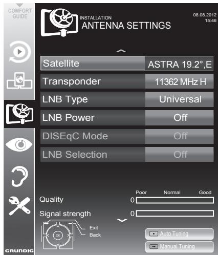 GRUNDIG 42VLE9481SL - Advanced installation - 1
