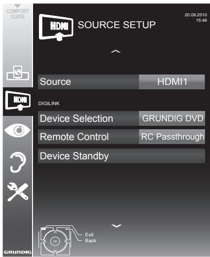 GRUNDIG 42VLE9481SL - Device operation - 1