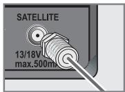 GRUNDIG 42VLE9481SL - Connecting the antenna and power cord - 2