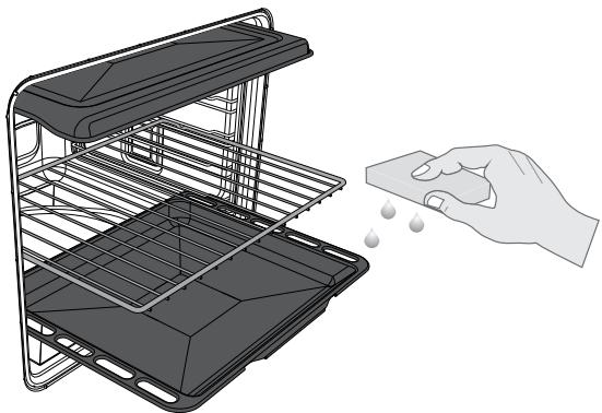 SMEG SINFONIA C92GMX8 - Cleaning the oven - 1