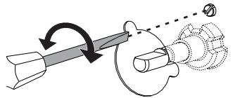 SMEG CG92X9 - Adjusting the minimum setting for natural or city gas - 1