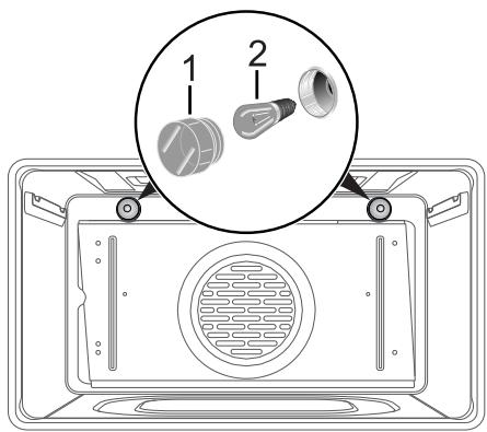 SMEG CG92X9 - Replacing the internal light bulb - 1