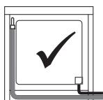 SMEG CG92X9 - Connection with a rubber hose - 1