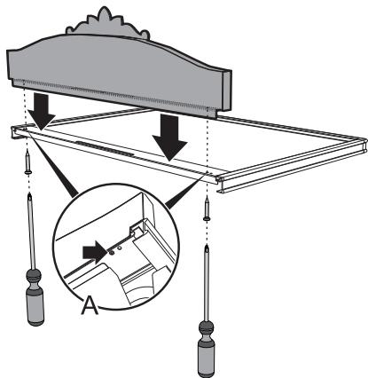 SMEG CG92X9 - Assembling the skirt - 2