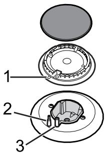 SMEG CG92X9 - Correct position for flame-spreader crowns and burner caps - 1