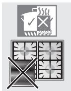 SMEG CSP19-7 - Practical hints for using the hob burners - 1