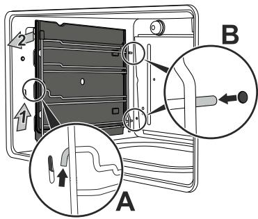 SMEG CSP19-7 - Removing guide frames - 1