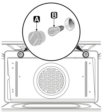 SMEG CSP19-7 - Replacing the light bulbs - 1