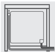 SMEG SCB60MX9 - Connection with a rubber hose - 1
