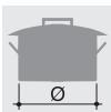 SMEG SCB60MX9 - Arrangement of burners - 1