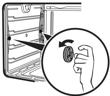 SMEG TR90P - Afmontering af stotterammerne til riste/ bradepander - 1