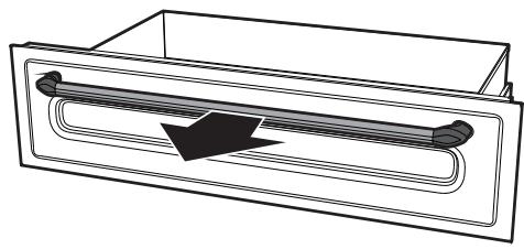 SMEG TR90P - Brug af opbevaringsrummet - 1