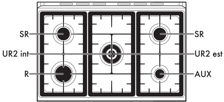 SMEG TR90P - Kogeplade - 1