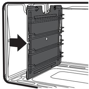 SMEG TR90P - Afmontering af stotterammerne til riste/ bradepander - 2