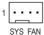 GIGABYTE GA-H81M-S2PV - 3/4) CPU_FAN/SYS_FAN (Fan Headers) - 2