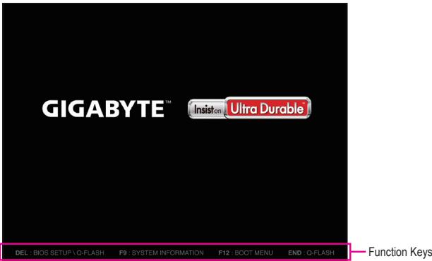GIGABYTE GA-H81M-S2PV - 2-1 Startup Screen - 1
