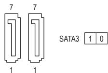 GIGABYTE GA-H81M-S2PV - 6) SATA3 0/1 (SATA 6Gb/s Connectors) - 1