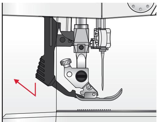 PFAFF PASSPORTÂ™ 2.0 ELECTRONIQUE - Débrayage du système IDT™ - 2