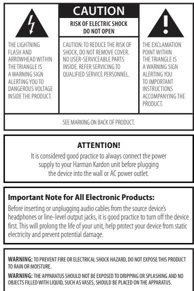 HARMAN KARDON HKTS 35 - Instructions for users on removal and disposal of used batteries. Specification of included battery types. - 4