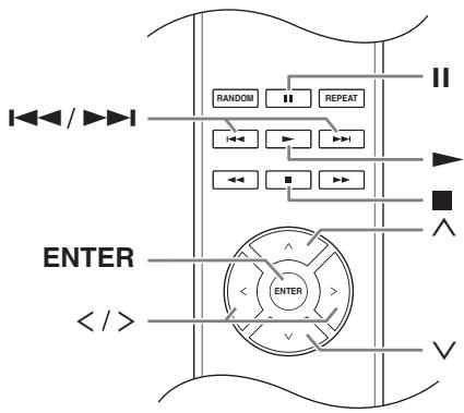 ONKYO C-7070 - Selecting Files in All Folder Mode - 2