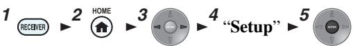 ONKYO TX-NR1010 - Lock Setup - 1