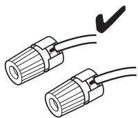 ONKYO TX-NR1010 - Speaker Connection Precautions - 2