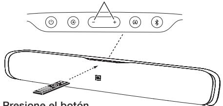 JBL CINEMA SB200 - INFORMACION SOBRE LOS COMANDOS DE VOLUMEN Y SILENCIO DEL TELEVISOR - 5