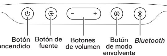JBL CINEMA SB200 - CONTROLES DEL PANEL SUPERIOR DE LA TORRE DE SONIDO Y MANDO A DISTANCIA - 1