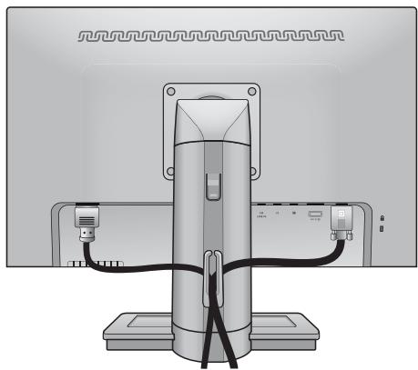 BENQ BL2201PT - Route the cables via the cable clip. - 5