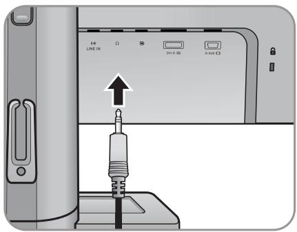 BENQ BL2201PT - Route the cables via the cable clip. - 3