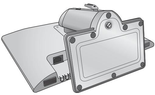 BENQ BL2201PT - Remove the monitor base. - 1