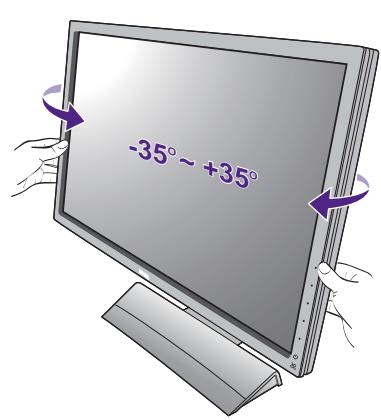 BENQ XL2720T - Réglage de l'angle de vision - 2