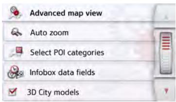 BECKER TRANSIT 5 LMU - The Map view button - 8