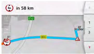 BECKER TRANSIT 5 LMU - Feedback after route calculation - 2