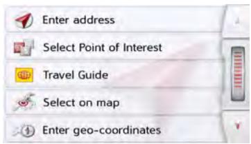 BECKER TRANSIT 5 LMU - Last destinations list - 1