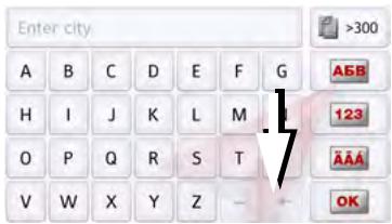 BECKER TRANSIT 5 LMU - Deleting characters - 1