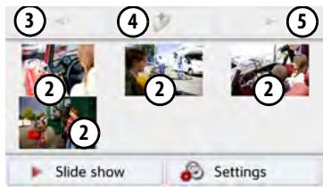 BECKER TRANSIT 5 LMU - The image viewer menu - 1