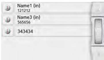 BECKER TRANSIT 5 LMU - Lists loaded from cell phone - 1