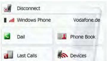 BECKER TRANSIT 5 LMU - Disconnecting a connected telephone - 1