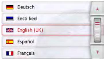 BECKER TRANSIT 5 LMU - Opening language selection - 2