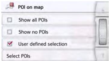 BECKER TRANSIT 5 LMU - Select POI categories - 1