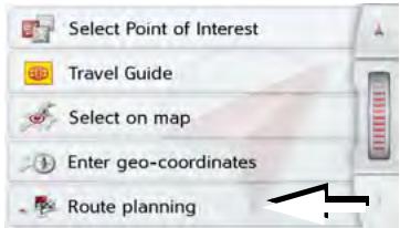 BECKER TRANSIT 5 LMU - Route planning - 1