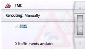 BECKER TRANSIT 5 LMU - The TMC button - 2