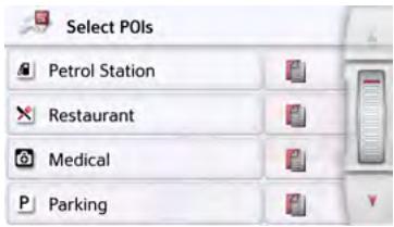 BECKER TRANSIT 5 LMU - Select POI categories - 2