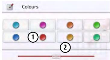 BECKER TRANSIT 5 LMU - Setting the colour - 2