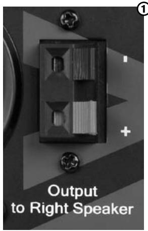 M-AUDIO STUDIOPHILE AV 30 - Setting the "Bass Boost" EQ Switch ③ - 1