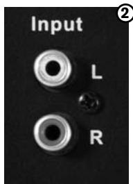 M-AUDIO STUDIOPHILE AV 30 - Setting the "Bass Boost" EQ Switch ③ - 2