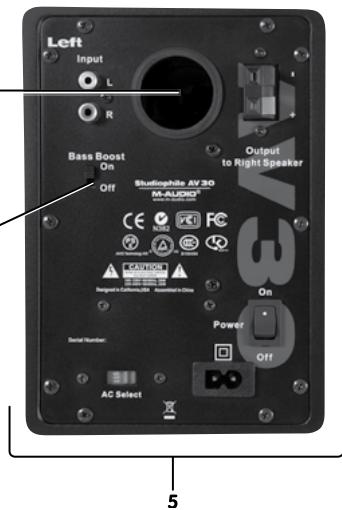 M-AUDIO STUDIOPHILE AV 30 - 3 - 2