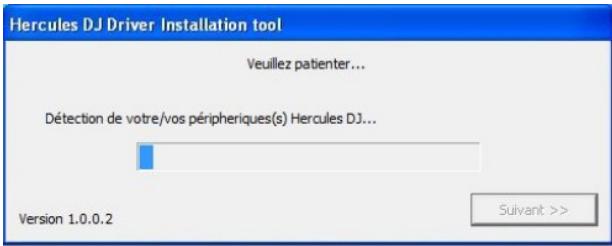 HERCULES DJ CONTROL AIR - Installation sous windows XP - 2